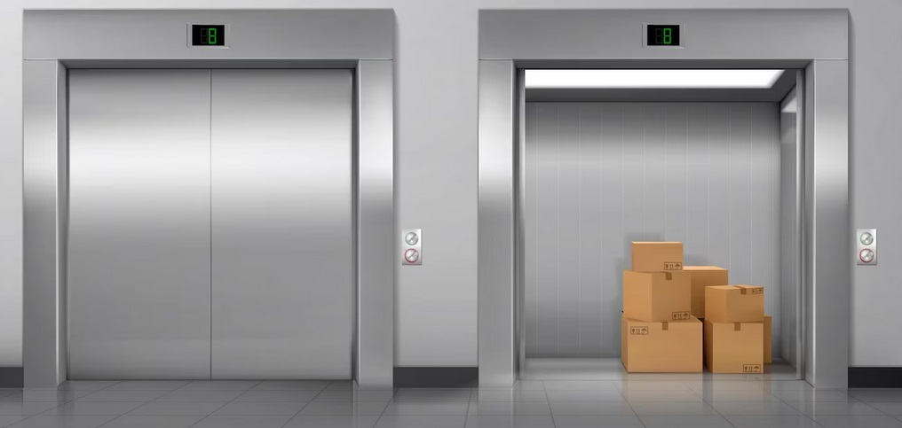 انواع آسانسور - آسانسور حمل بار