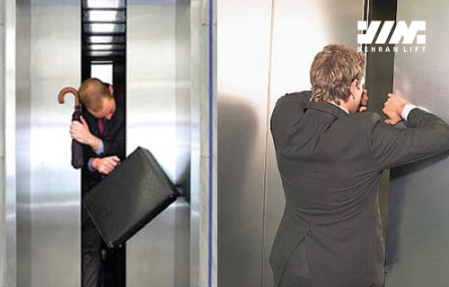 گیرکردن در آسانسور - گروه صنعتی آسانسور و پله برقی بهران