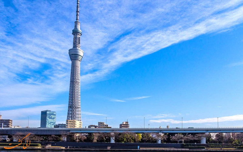 برج اسکای تری توکیو- گروه صنعتی آسانسور و پله برقی بهران 